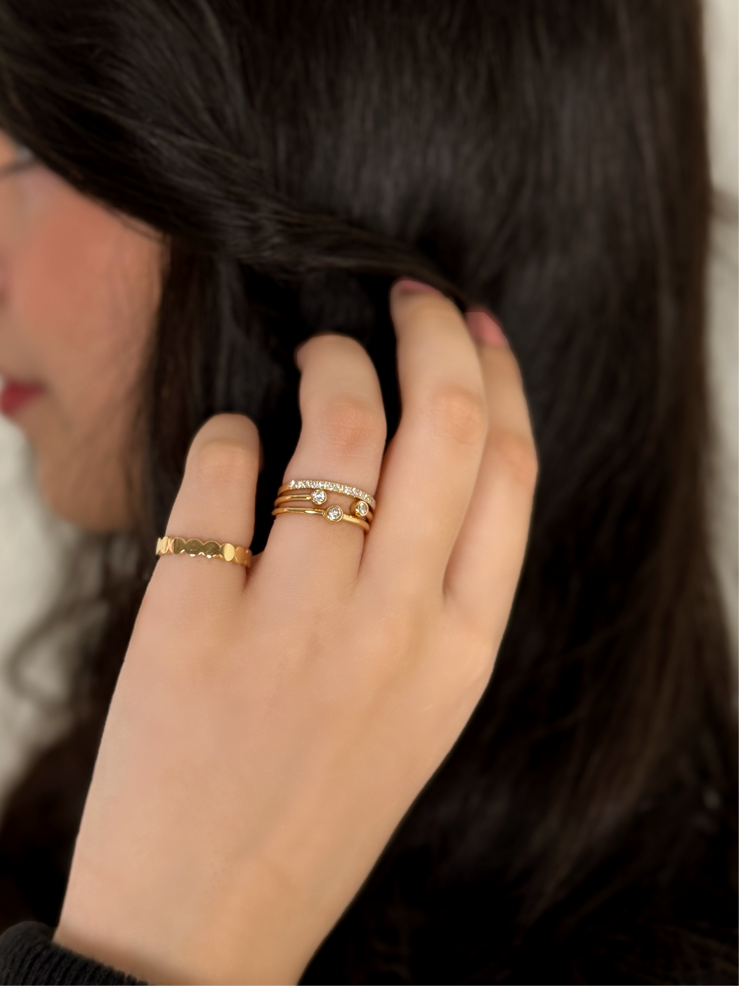 Single Diamond Ring