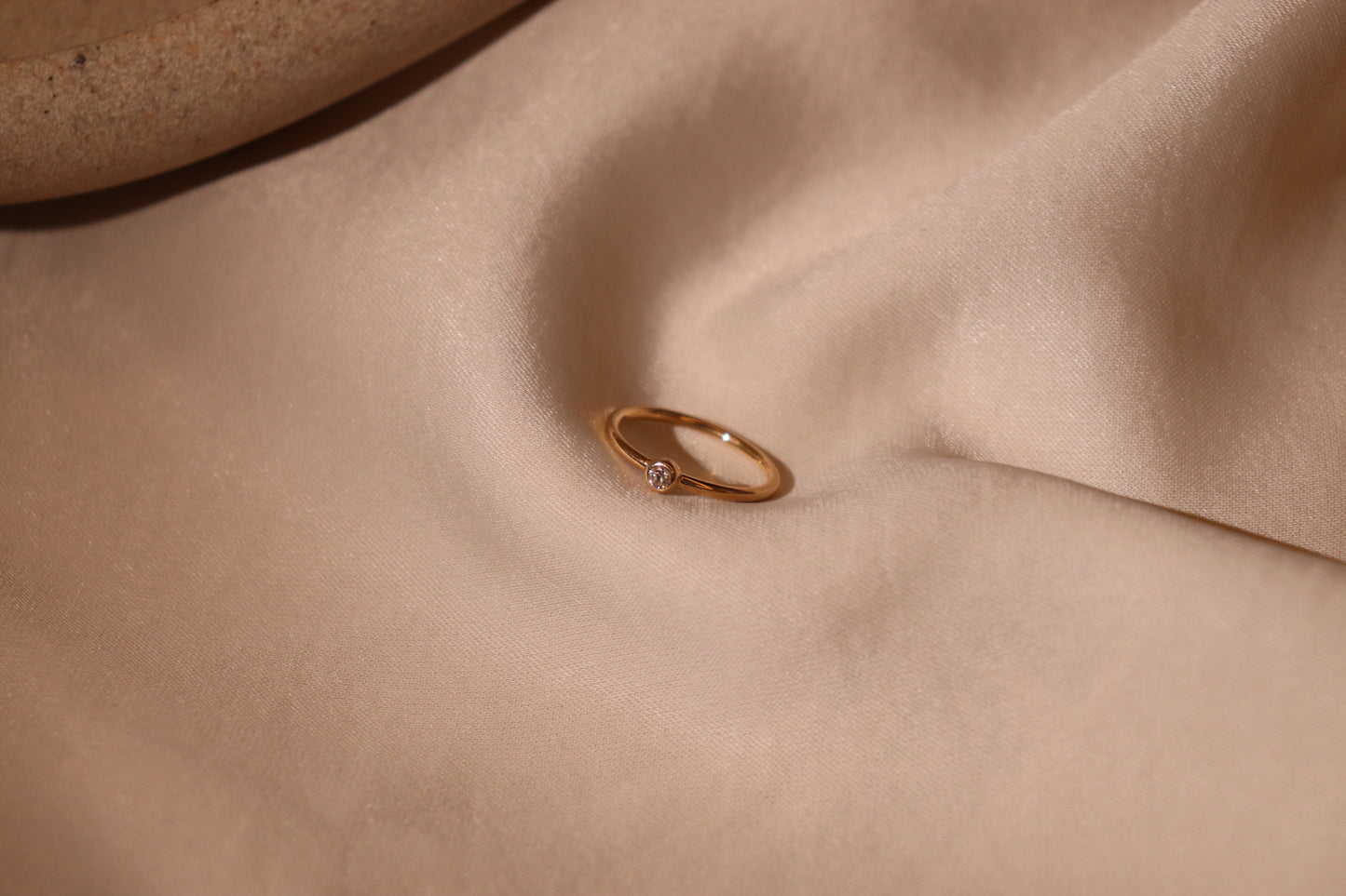 Single Diamond Ring